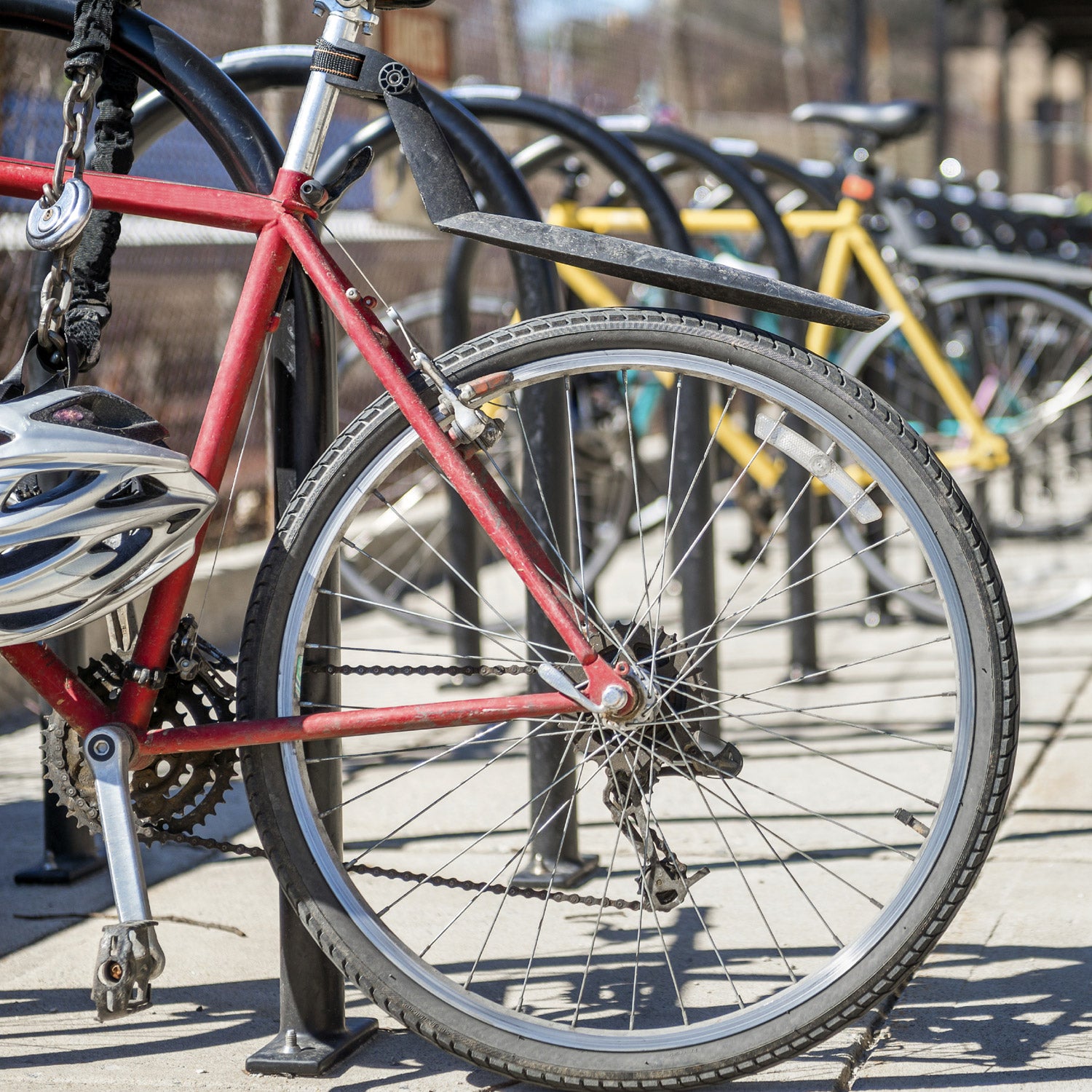 Bike rack theft on sale