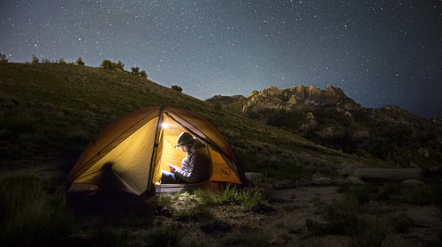 For long backcountry trips, Goal Zero offers options with hand cranks to recharge.