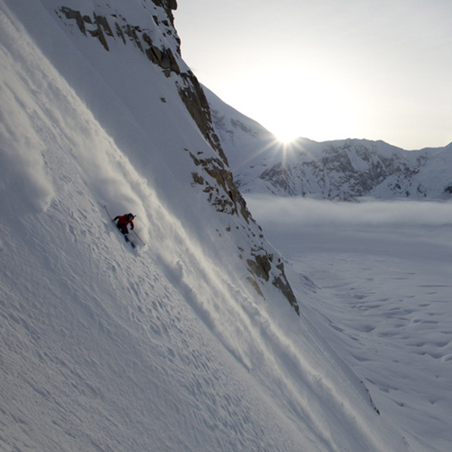 Angel Collinson, Kahiltna Glacier, Denali National Park, Alaska
photo:Adam Clark/Sherpa's