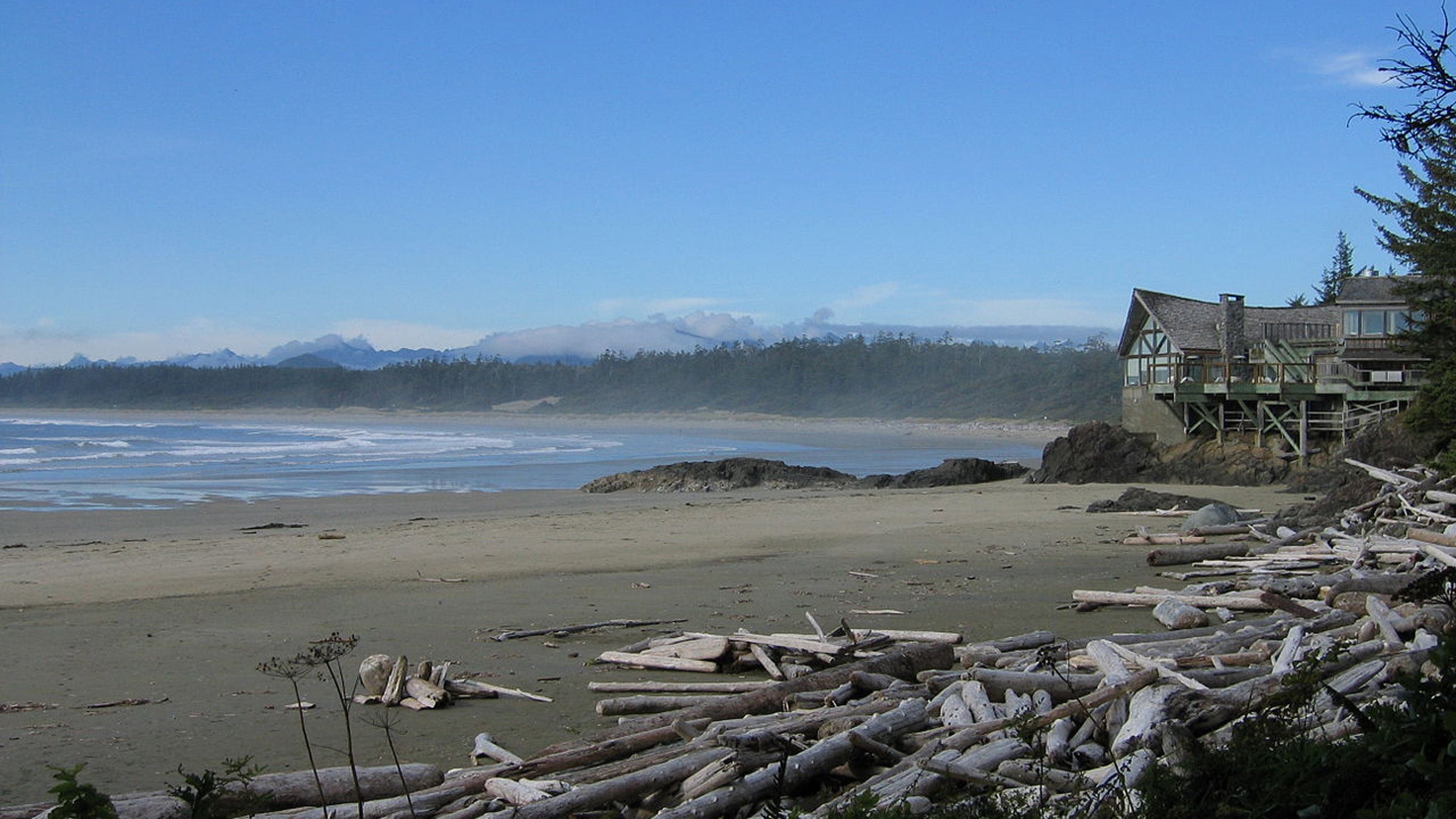 The whale-watching boat sank 8 nautical miles west of Tofino, British Columbia.