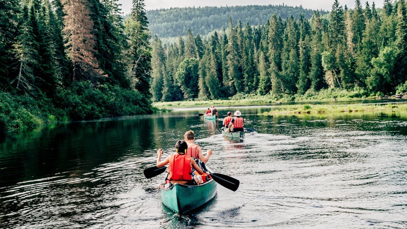 Guide-free on Maine's Allagash.