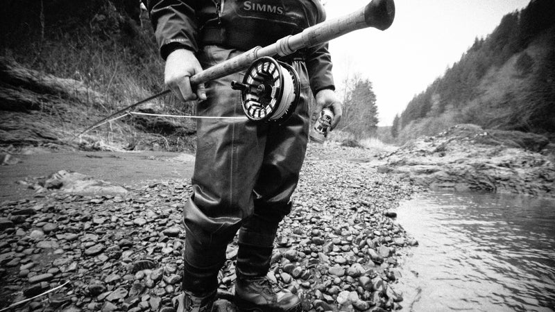 In pursuit of Oregon steelhead.