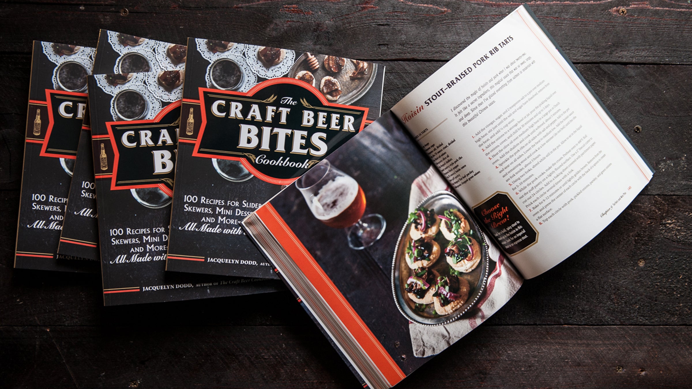 'The Craft Beer Bites Cookbook' is Jacquelyn Dodd's second cookbook, and it's more focused on party foods this time.