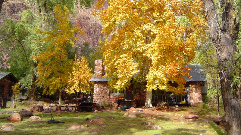 The Grand Canyon's Phantom Ranch.