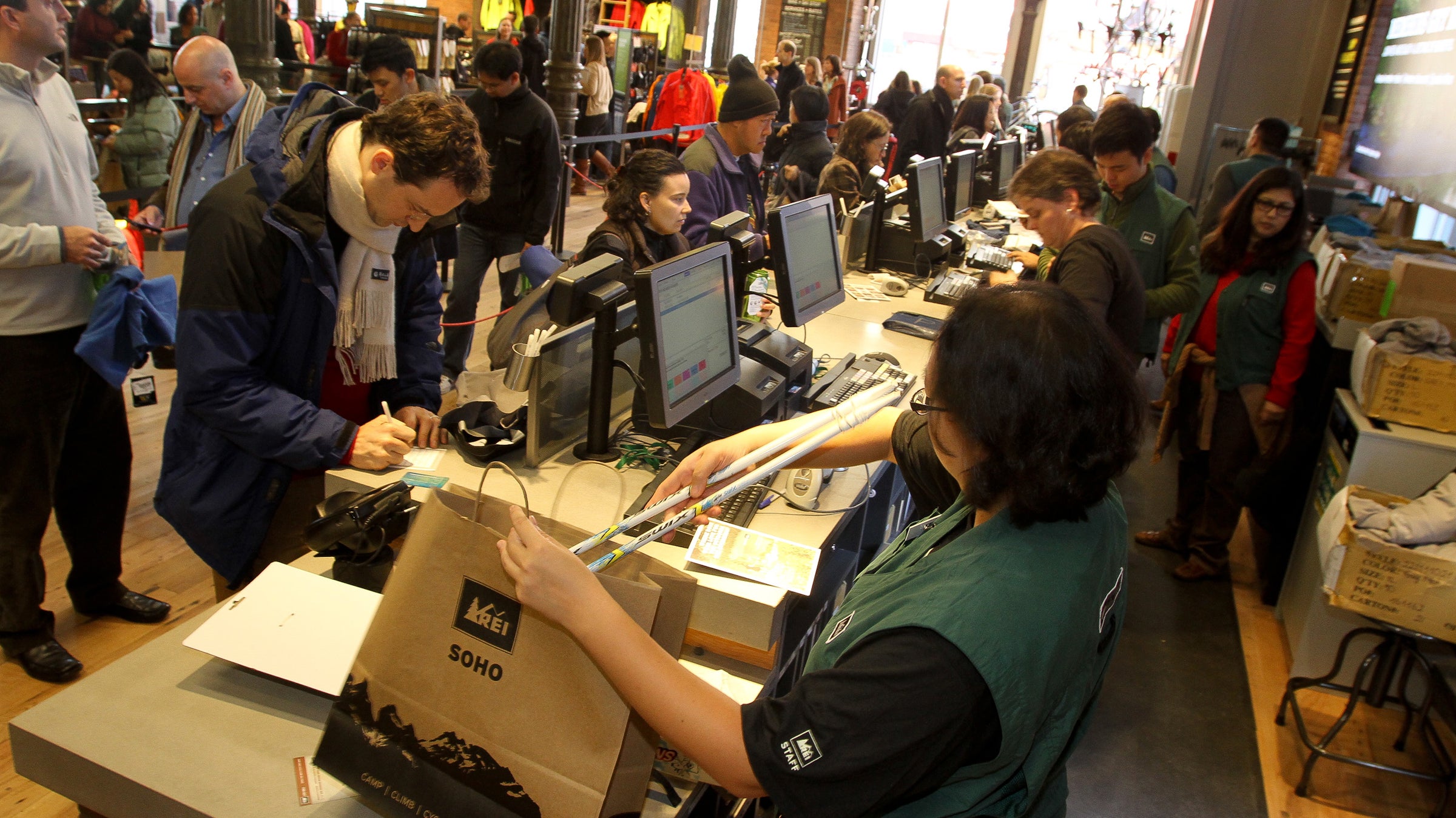 REI's revenue is significantly higher than that of competitors like Patagonia and L.L. Bean, which might make its Black Friday decision less painful.