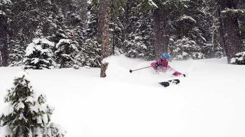 It’s official: Angel Collinson, 24, is on fire. That’s her on the cover of the November 2015 issue of Powder Magazine. And that’s her absolutely shredding Alaska's Neacola Range in the closing segment of Teton Gravity Research’s latest film, Paradise Waits. For those following her rise, this isn’t the least bit surprising. After narrowly missing a spot on the US Ski Team, the Utah native stormed on the freeskiing competition scene, winning the Freeskiing World Tour in 2010 and 2011 and finishing second in 2012. Later that year, standing in line for the Snowbird tram, she got a phone call from Teton Gravity Research, inviting her to heli-ski in Alaska for their 2013 film. “I was too stunned to get onto the tram,” says Collinson. “I felt like I’d just won the universe’s lottery.” She has since appeared in a half-dozen ski films, including Unicorn Picnic’s Pretty Faces, Sherpas Cinema’s Into the Mind, and four TGR films, including winning Best Female Performance at the Powder Awards for her opening segment in 2014’s Almost Ablaze. Photo: