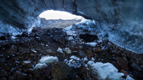 In recent years, the changes to the caves have been dramatic: Pure Imagination, once more than a half mile long, is down to around 1,400 feet. Frozen Minotaur is constantly forming new passages that allow more warm air to enter. And Snow Dragon, more than 2,300-feet-long when it was discovered, is mostly collapsed and too dangerous to continuing surveying. “Everything in a glacier cave is dynamic,” said Cartaya. “Everything changes and everything moves.”