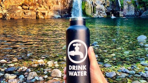 In 2011, Fox and fellow pro snowboarder Austin Smith founded Drink Water, a response to what Fox calls, “the infiltration of action sports by the energy drink companies. We wanted to remind kids that that don’t have to poison themselves to have fun snowboarding.” It started with the pair simply writing “Drink Water” on their boards with a Sharpie to counter energy drink makers’ logos and evolved into an apparel company that donates 10 percent of their profits to Water.org, a nonprofit that drills wells in drought-stricken nations. In addition, all the money raised at their annual Rat Race banked slalom event at Mount Hood’s Timberline Lodge goest to the nonprofit. Altogether since 2011, Drink Water has funneled more than $50,000 to Water.org, and now boasts a team of 26 pro snowboarders, skiers, skaters, and surfers.