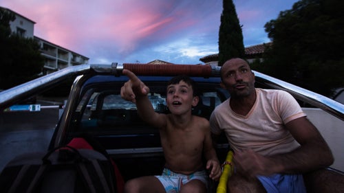 Franc has three kids and a loving wife. Family holds an important place in his life and after an accident two years ago, he's removed some riskier maneuvers from his dives but continues push the height of his jumps and training.