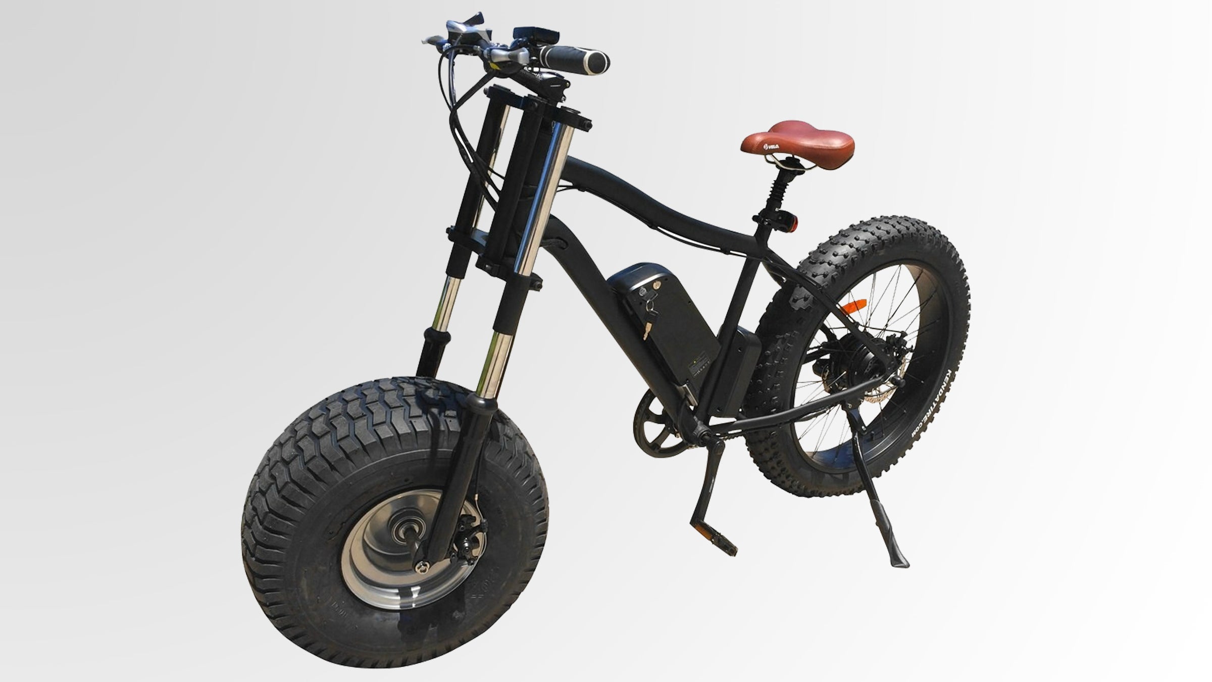 Find us a path this bike can't tread.