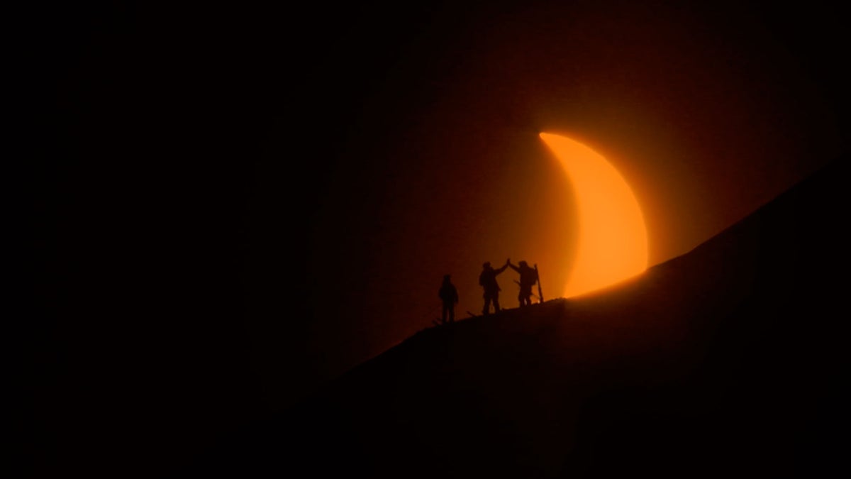 This Ski Film Was Shot During a Solar Eclipse