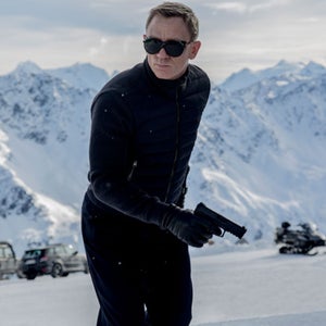 James Bond wears Vuarnet's glacier glasses in the new movie, 'Spectre'.