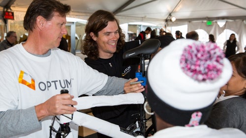 New Optum rider for 2016 Evan Huffman, who spent two seasons racing in the WorldTour, opened his tenure with the team at the event. 