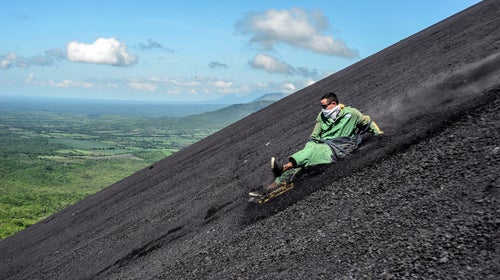 Cerro Negro devastated surrounding communities in 1999. Today, it's a top destination for volcano boarding.