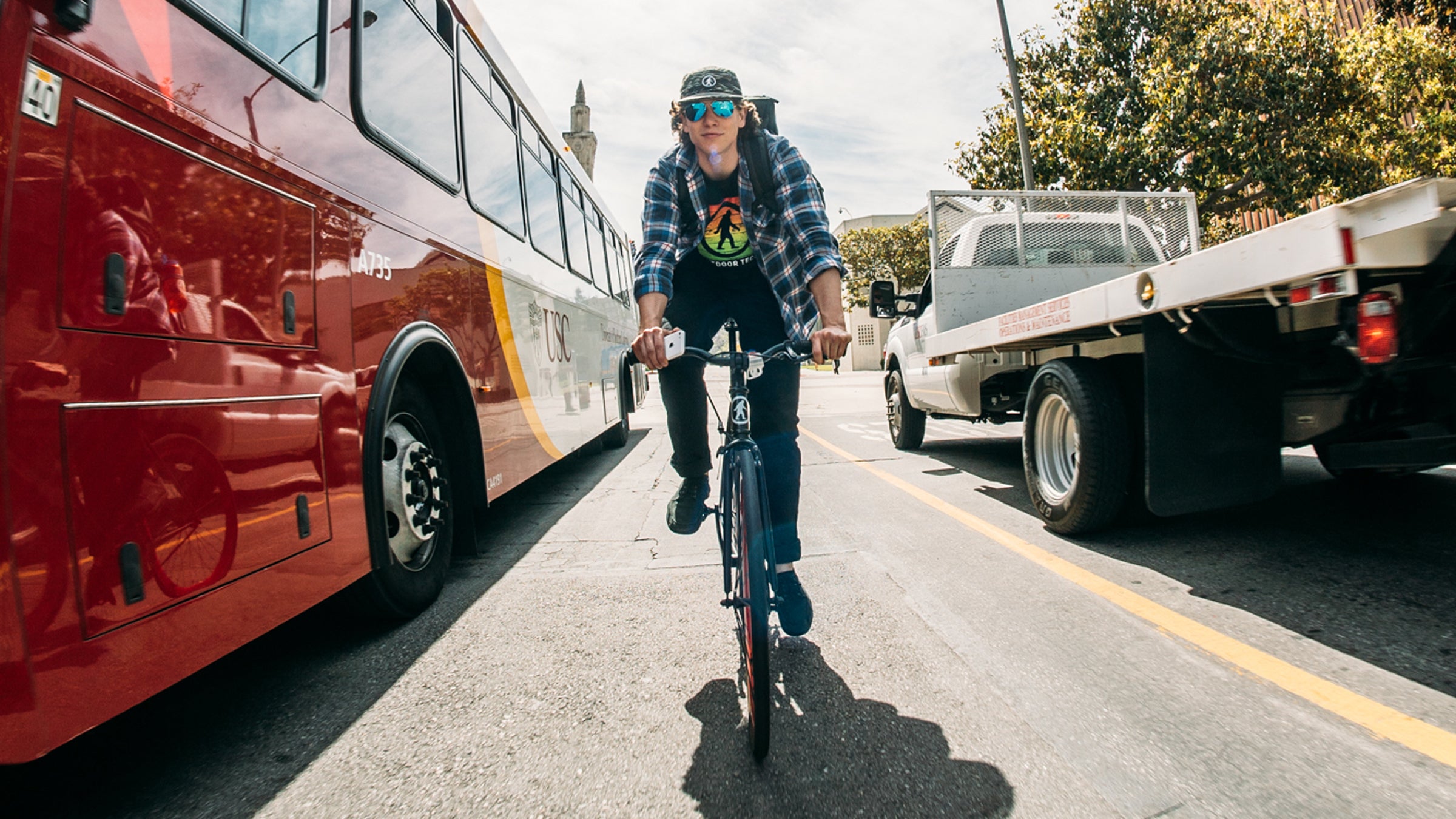 Jeremy Wall founded Lumenus, a startup that focuses on smart biking apparel.