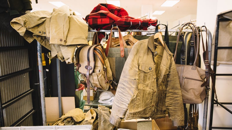 Rack of Filson.