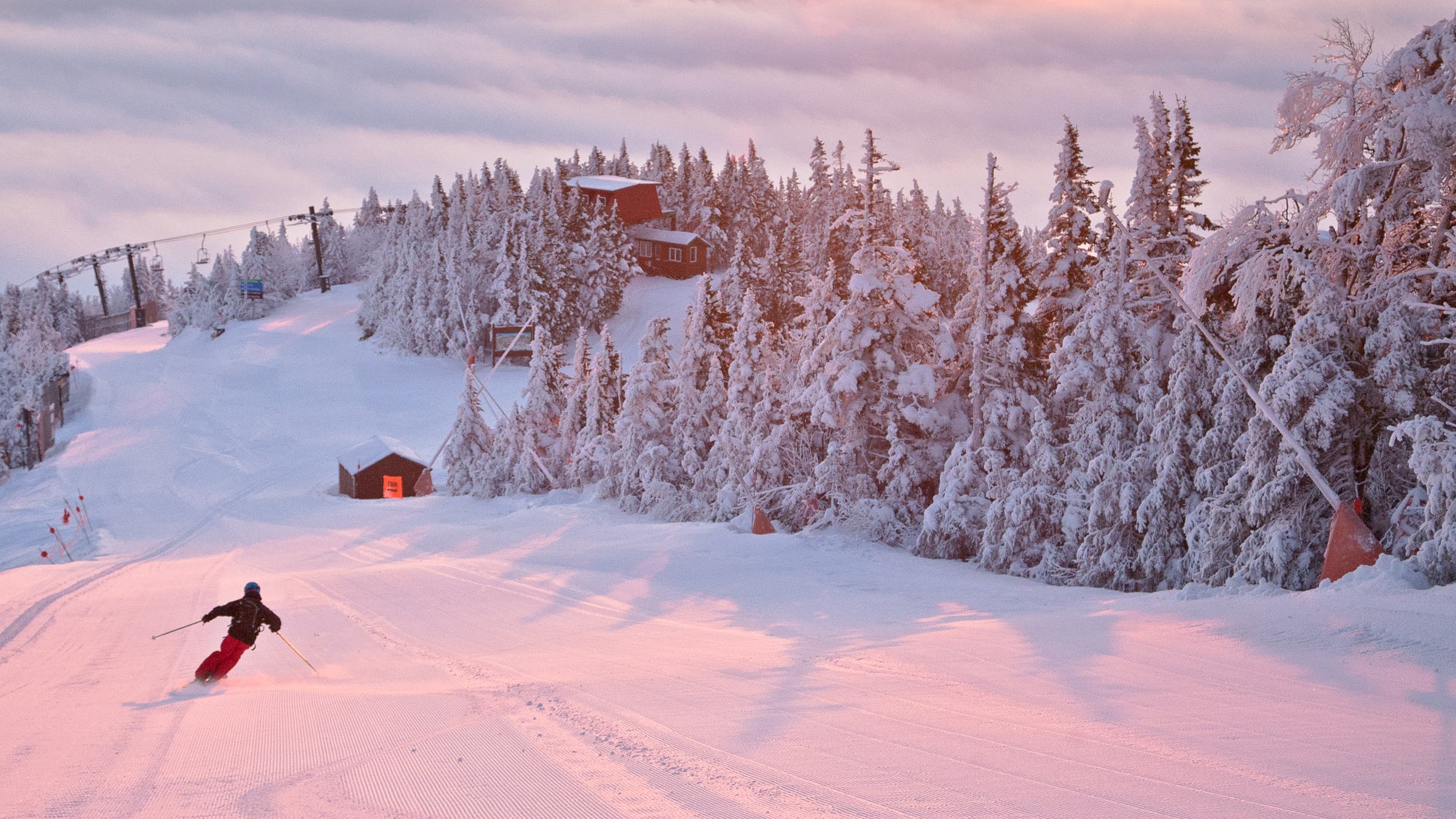 Vermont's Stowe offers some of the most intense skiing in the east and a European-style village to stay in after.