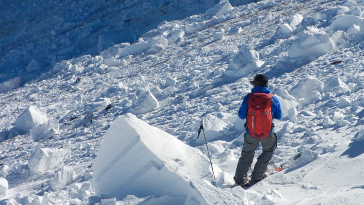 Colorado Avalanche Partially Buries Skier