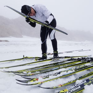 It's taken Zach Caldwell years of practice to develop his ability to pick the world’s best skis by hand.
