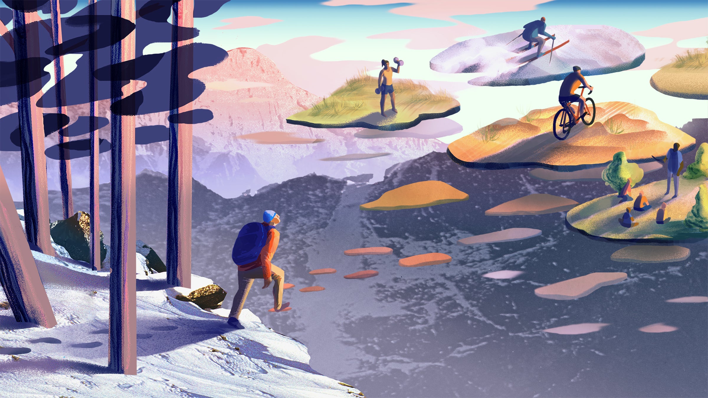 Unexpected connections and ideas abound in the great outdoors. We went hunting for them.