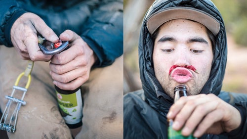 For the past few years, Aki Joy has made the pilgrimage to Creeksgiving from Bozeman, lured by the chance to climb in warm weather one last time before the ice-climbing season cranks up. 鈥淗e has a one-track mind, and it鈥檚 devoted to climbing,鈥 said Langbauer. 鈥淭he day Aki returned to Bozeman, he was scrounging up partners, knowing the ice was fully in.鈥
