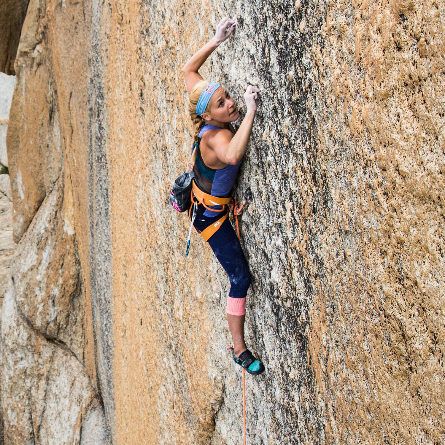 Sasha DiGiulian climbs Peace (5.13c/d), in Tuolumne Meadows (Yosemite National Park), CA USA on July 19, 2015. // Christian Pondella/Red Bull Content Pool // P-20150813-00024 // Usage for editorial use only // Please go to www.redbullcontentpool.com for further information. //