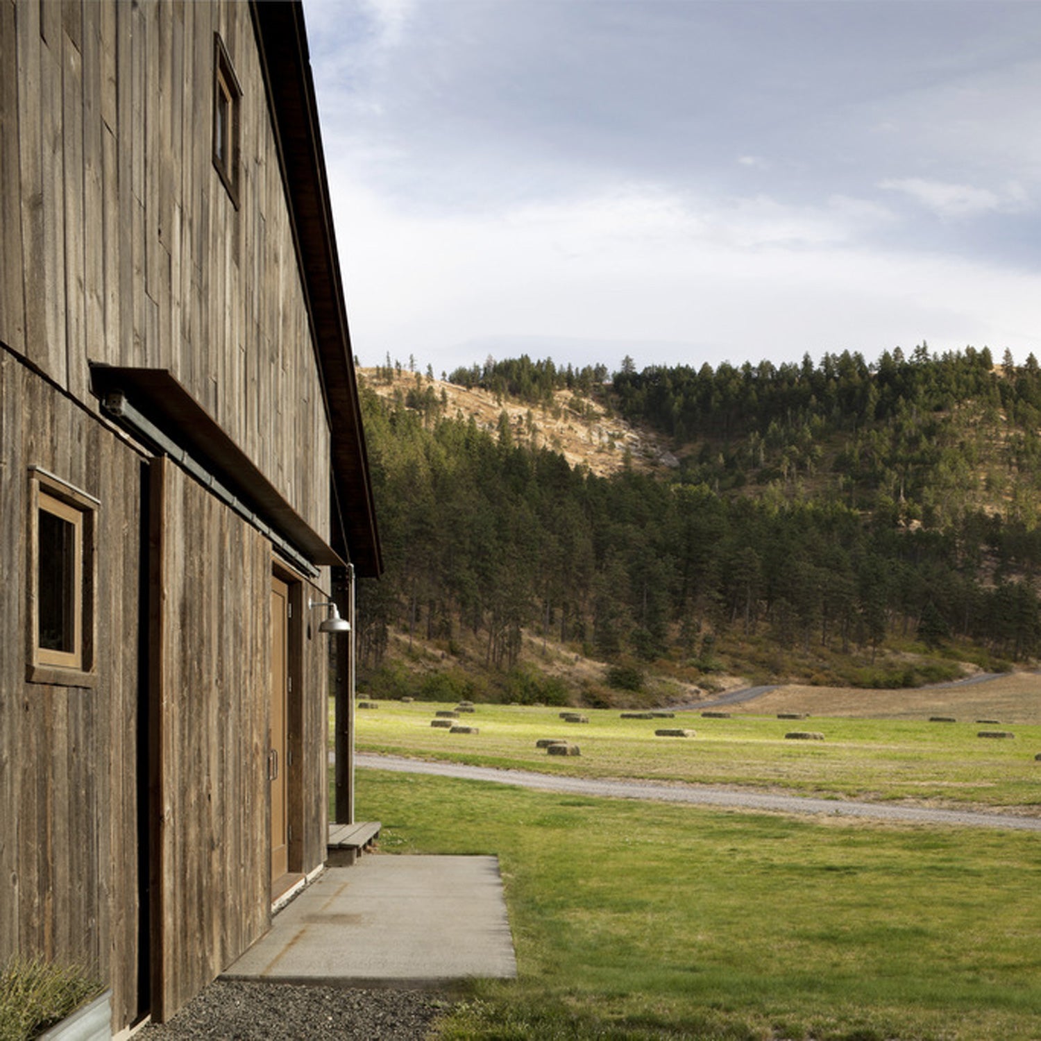 A century-old barn in the foothills of Washington state’s Cascade mountains.