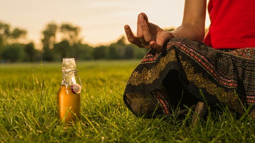 If you want to sip while doing yoga, choose a beer with low alcohol content and carbonation.