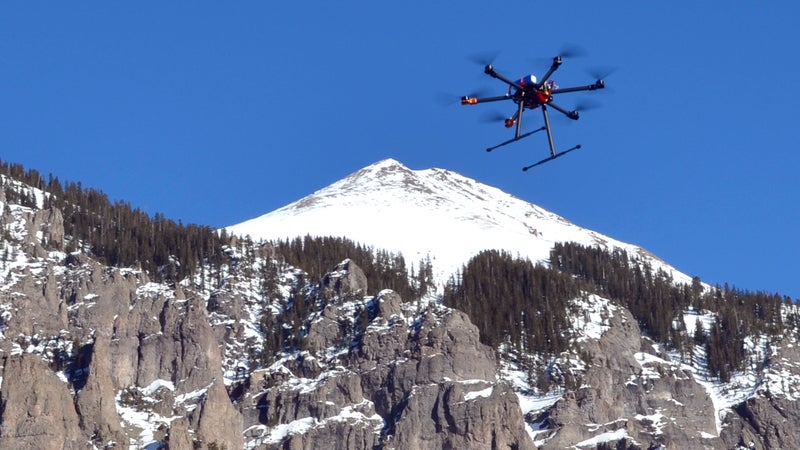 Mountain Drones has developed an extremely robust testing program, some of which happens on the ground.