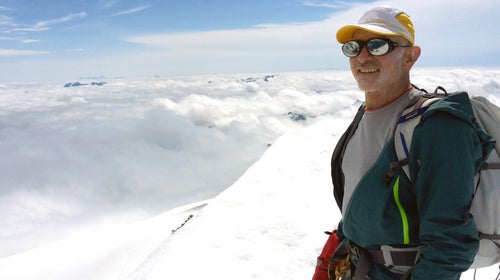 Doug Walker on Eldorado Peak, in North Cascades National Park.