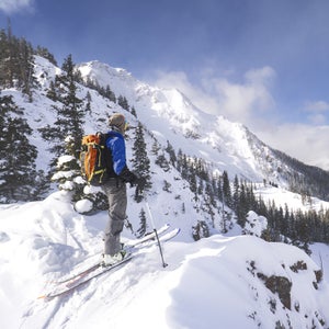 No reason you can't take your favorite beverage, hot or cold, into the snowy backcountry