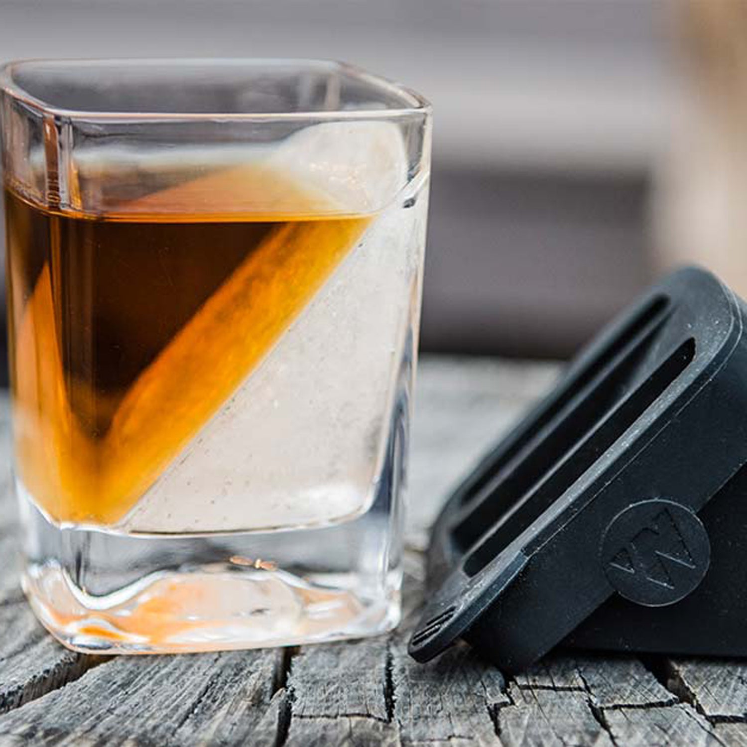 Keeps your favorite bourbon chilled without watering it down