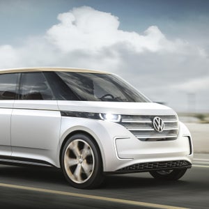 The Budd-e camper van concept was unveiled this week; Volkswagen hasn't sold a camper van in the U.S. since 2003.