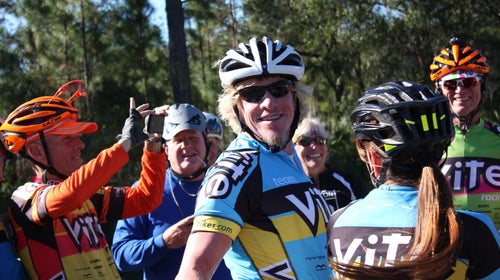 Kurt Searvogel pictured a day before breaking the record.