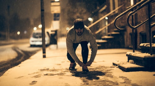 Warming up helps your body work better in the cold.