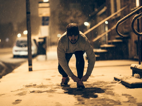 Warming up helps your body work better in the cold.