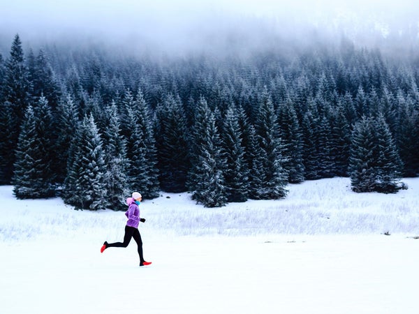 There's no need to retire your running shoes come winter.