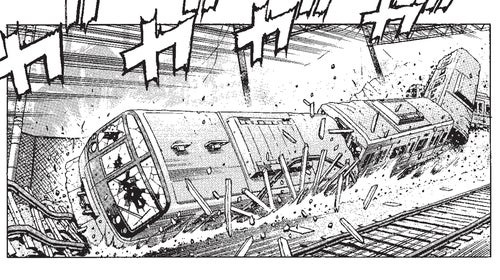 Manga illustrations are an effective way to convey important survival tips.