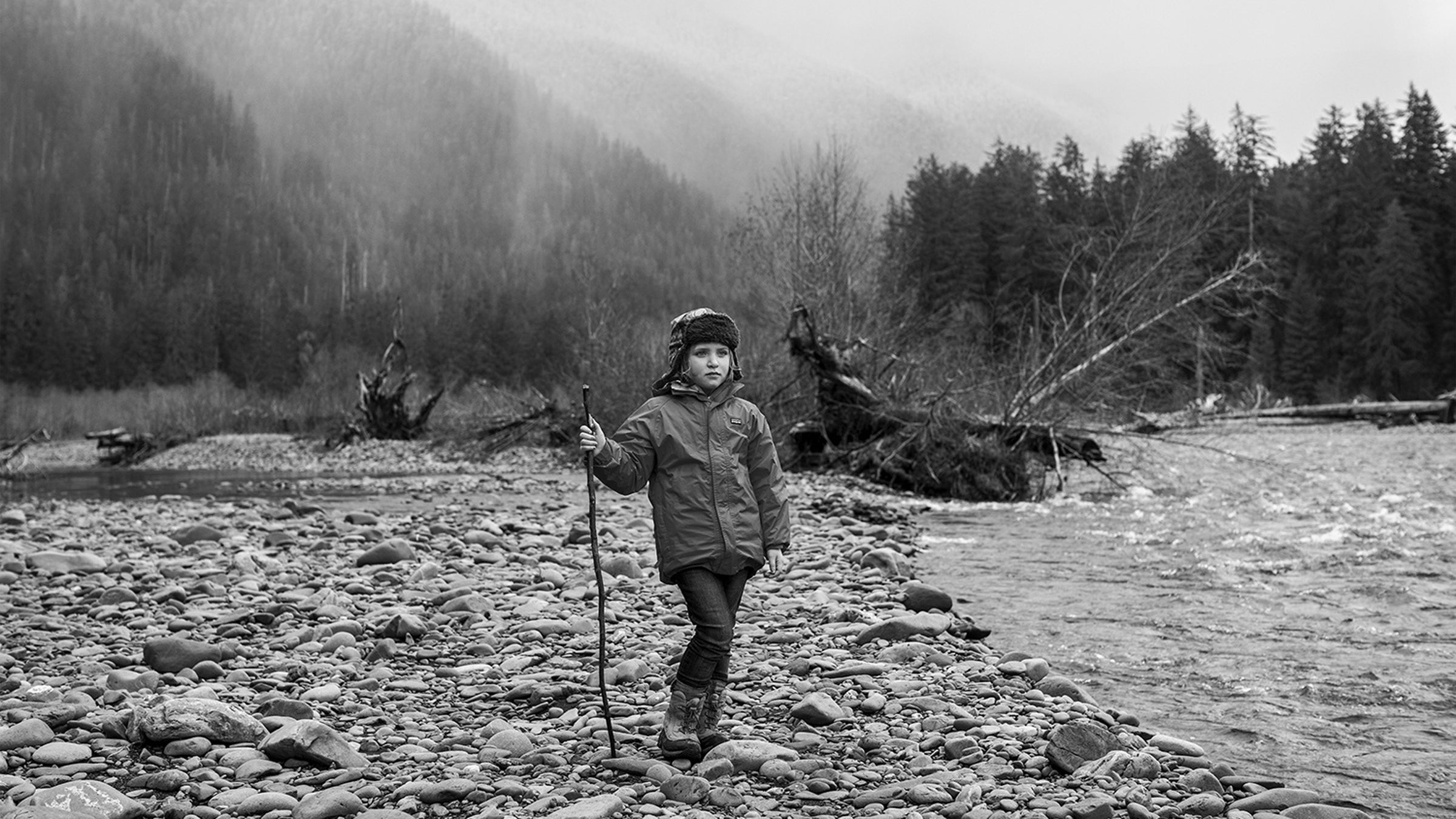 Clover, now nine, appears in more than 120 photographs in Burke's new book, Wild & Precious