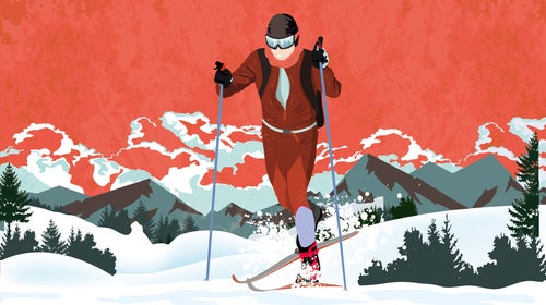 Ultrarunner Rob Krar is one athlete who turns to quad-busting ski mountaineering during the winter for cross-training.