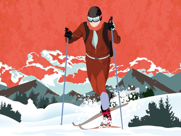 Ultrarunner Rob Krar is one athlete who turns to quad-busting ski mountaineering during the winter for cross-training.