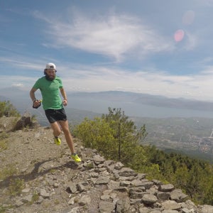 Kimble finished first in last year's China’s 250km Gobi March.