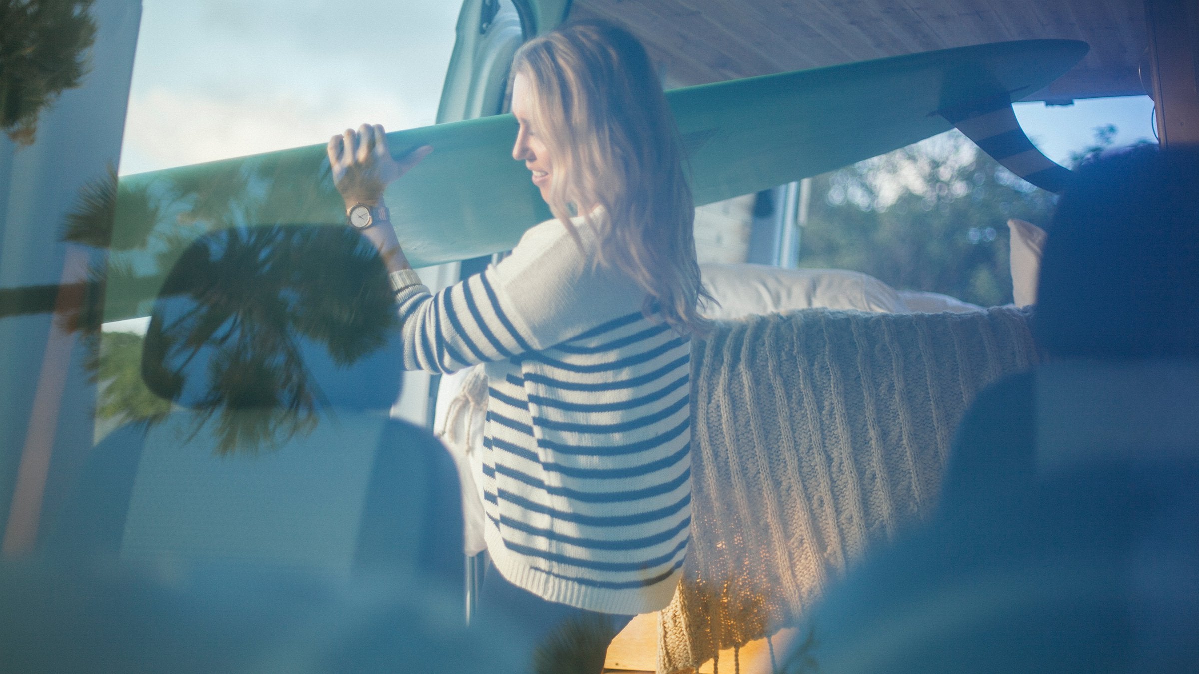 Sprinter vans are big enough for even the biggest of logs.