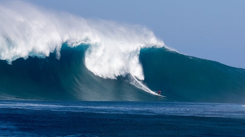 For his part, photographer Pompermayer says he鈥檚 certain the biggest wave ridden that day wasn鈥檛 by Gold, but instead by 19-year-old Brazilian Pedro Calado, whose wipeout last May at Jaws was deemed the best of the year by Surfer Magazine.