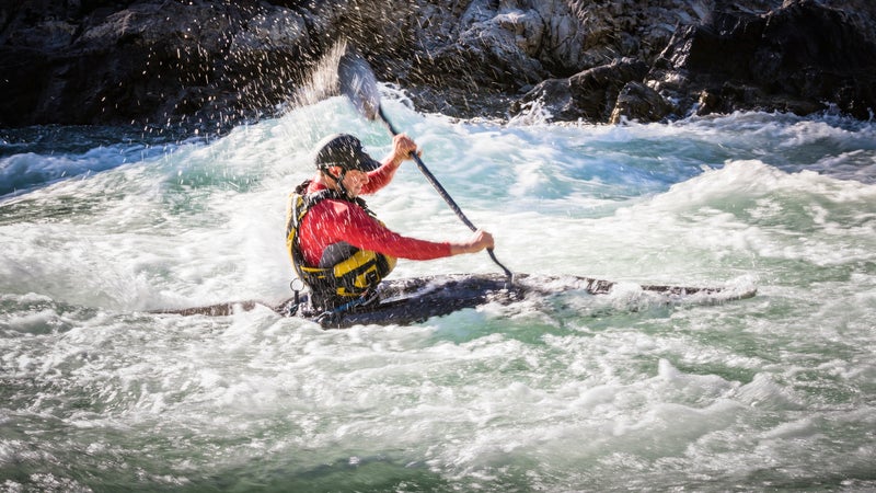 Running the Buller River.