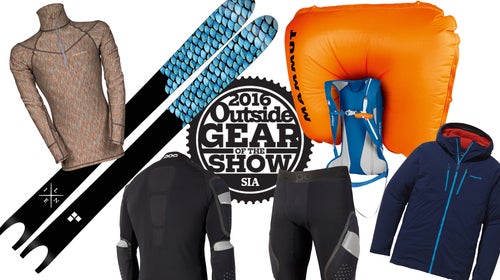 The innovative gear presented at SIA is for serious snow athletes.