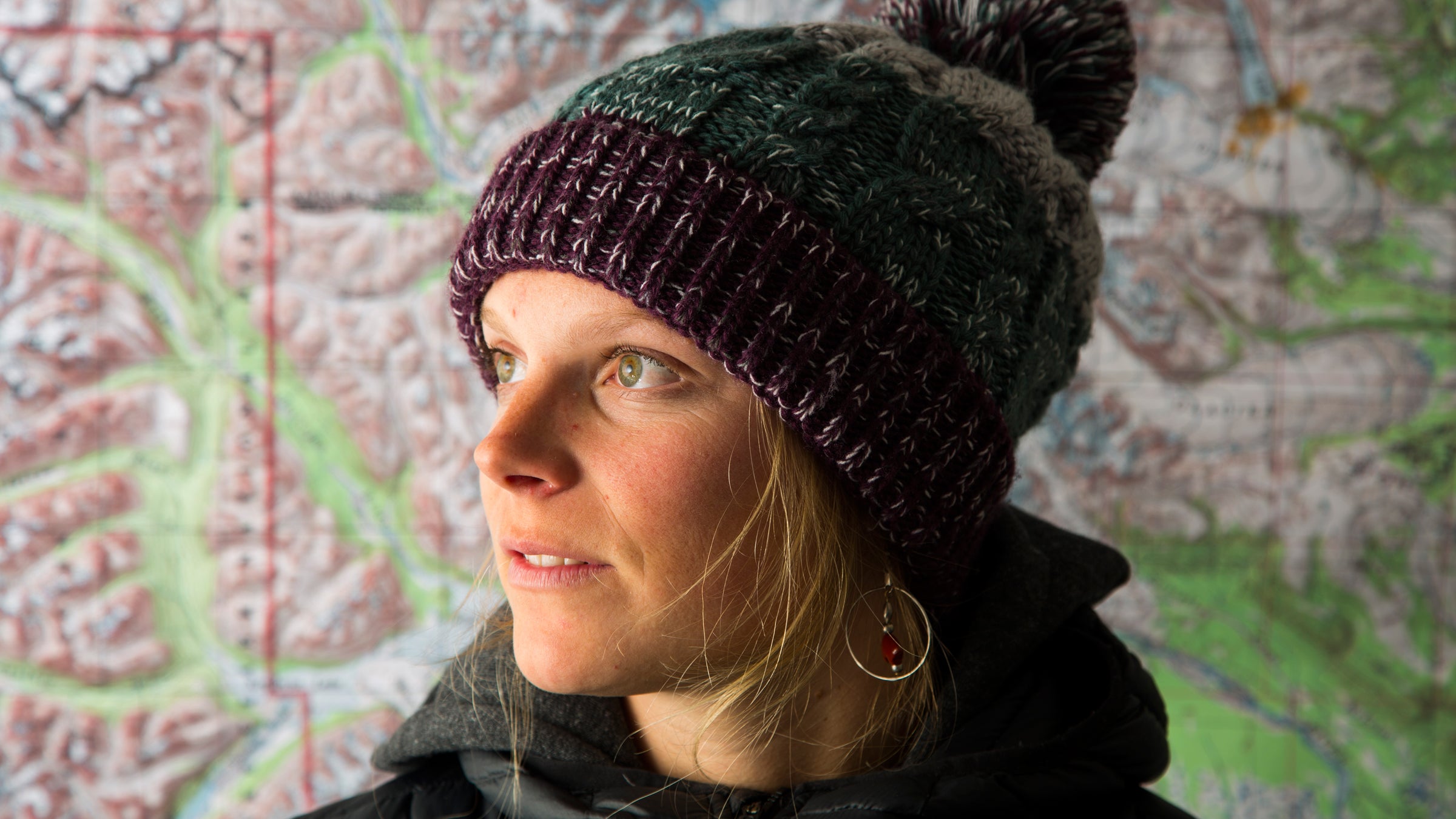 Angel Collinson was the first woman to win Best Line at the Powder Awards.