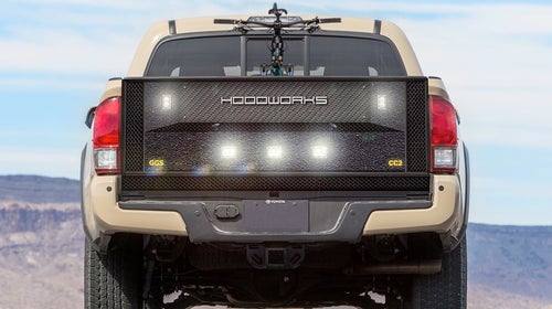 The replacement tailgate lets your truck haul bikes right.