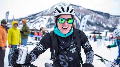 What鈥檚 better than racing in the first Fat Bike World Championships? For Sarah Sheets, it鈥檚 the finish-line beer feed.