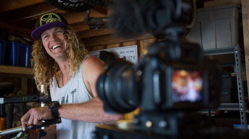 Kelly McGarry was known for his daredevil stunts and his ability to make careful, calculated decisions.